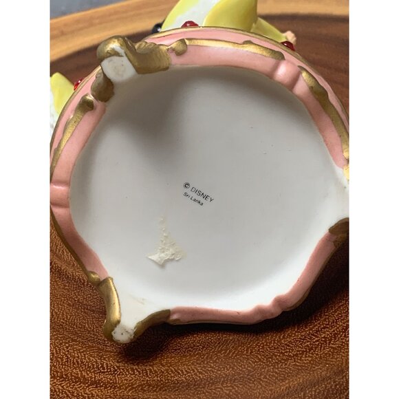 Disney Snow White 7" Jeweled Base Dancing figurine - Porcelain Made In Sir Lanka - Picture 6 of 11